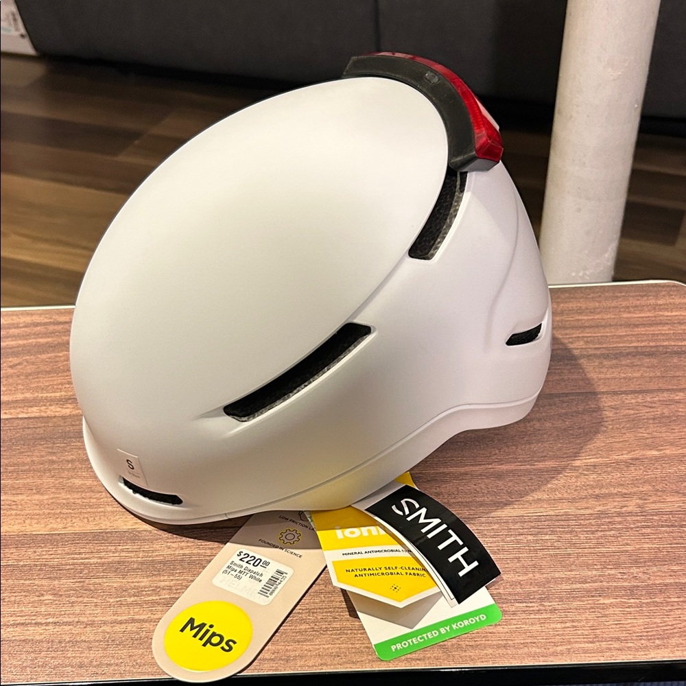 SMITH Matte White Dispatch with MIPS Bike Helmet